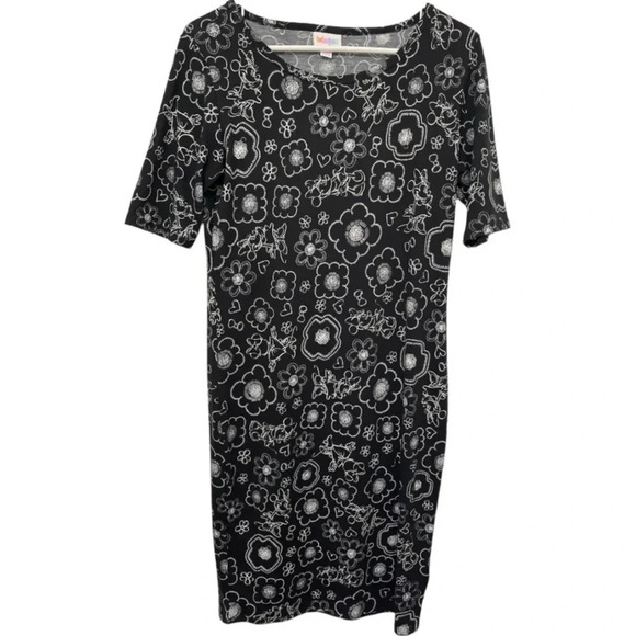 LULAROE Disney Julia Minnie Mouse Dress NWOT - Picture 1 of 4